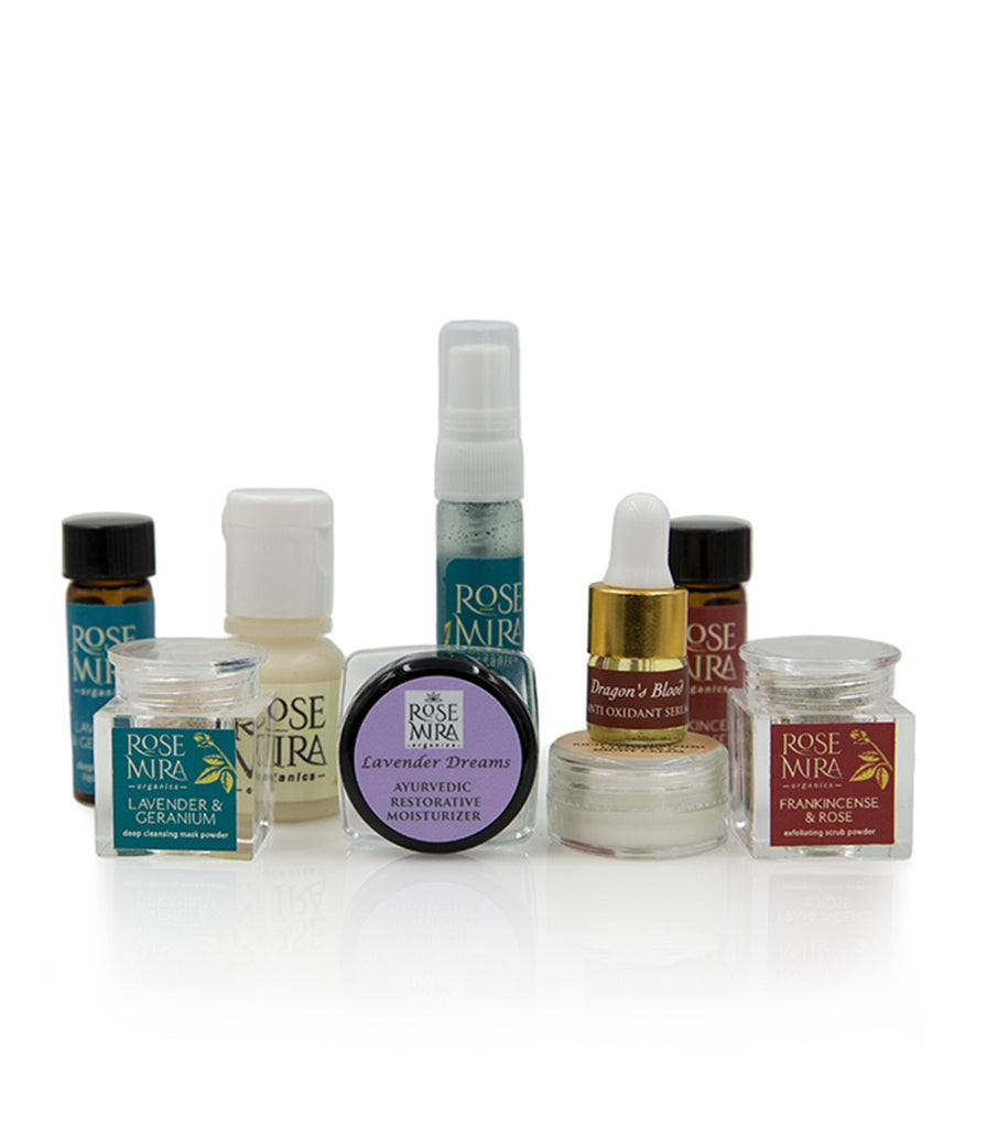 Rosemira Essentials Mini Sample Kit for sensitive skin 