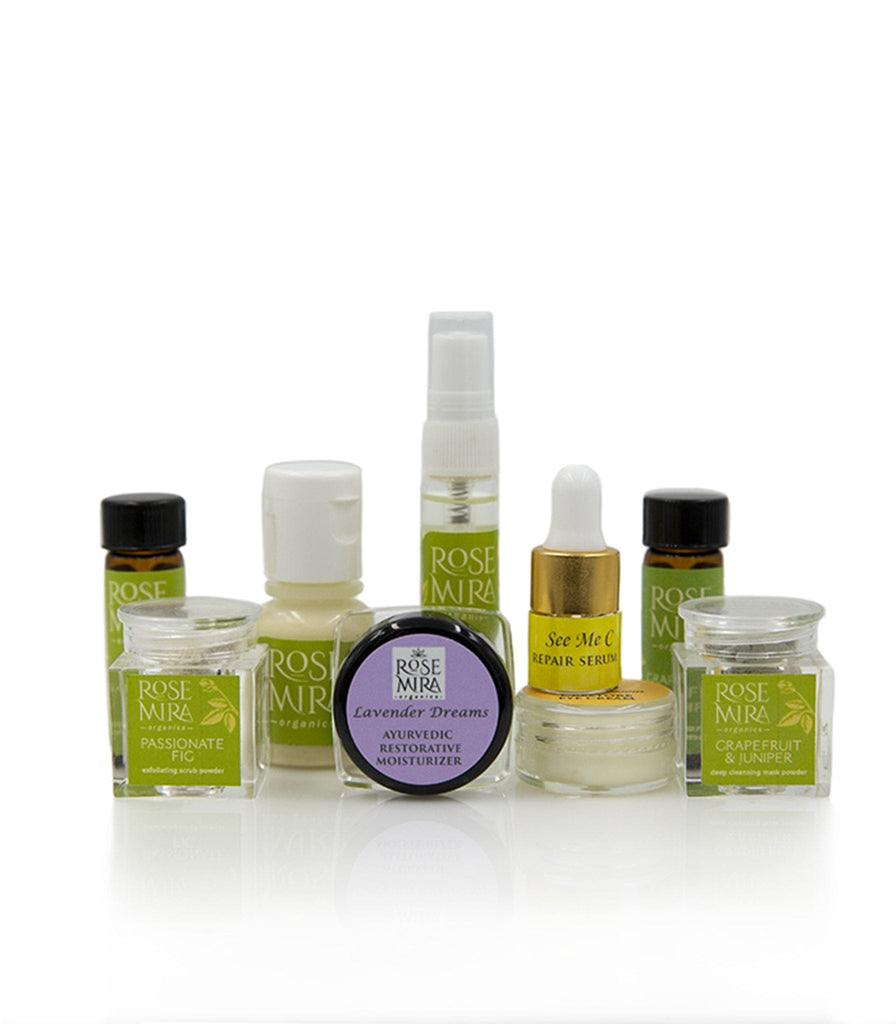 Rosemira Essentials Mini Sample Kit for combination/oily skin 