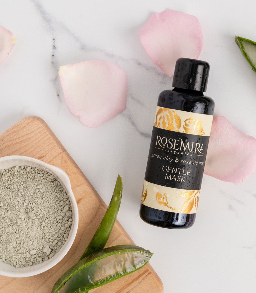 Green Clay & Rose de Mai Gentle Mask Masks & Scrubs Choose Size: 1.7 oz Powder & 1.7 oz Liquid - $58.00