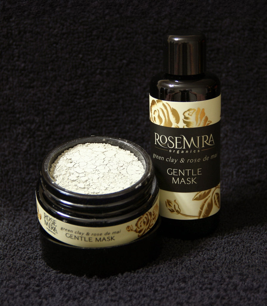 Green Clay & Rose de Mai Gentle Mask Masks & Scrubs Choose Size: 1.7 oz Powder & 1.7 oz Liquid - $58.00