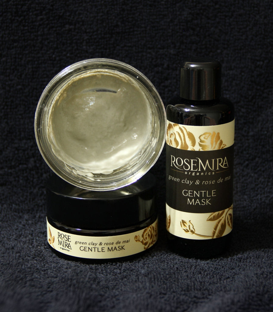 Green Clay & Rose de Mai Gentle Mask Masks & Scrubs Choose Size: 1.7 oz Powder & 1.7 oz Liquid - $58.00