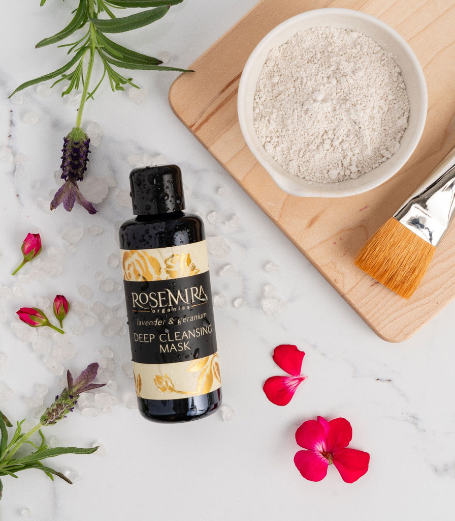 Lavender & Geranium Deep Cleansing Mask Masks & Scrubs Choose Size: 1.7 oz Powder & 1.7 oz Liquid - $58.00