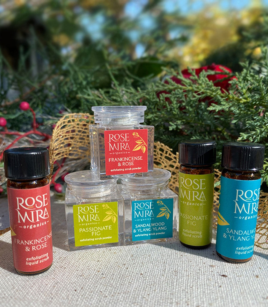 Frankincense & Rose Exfoliating Facial Scrub Masks & Scrubs Choose Size: Sample - $14.00