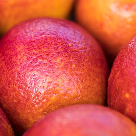 Red mandarin oil ingredient in Rosemira Skincare for uplifting and refreshing benefits