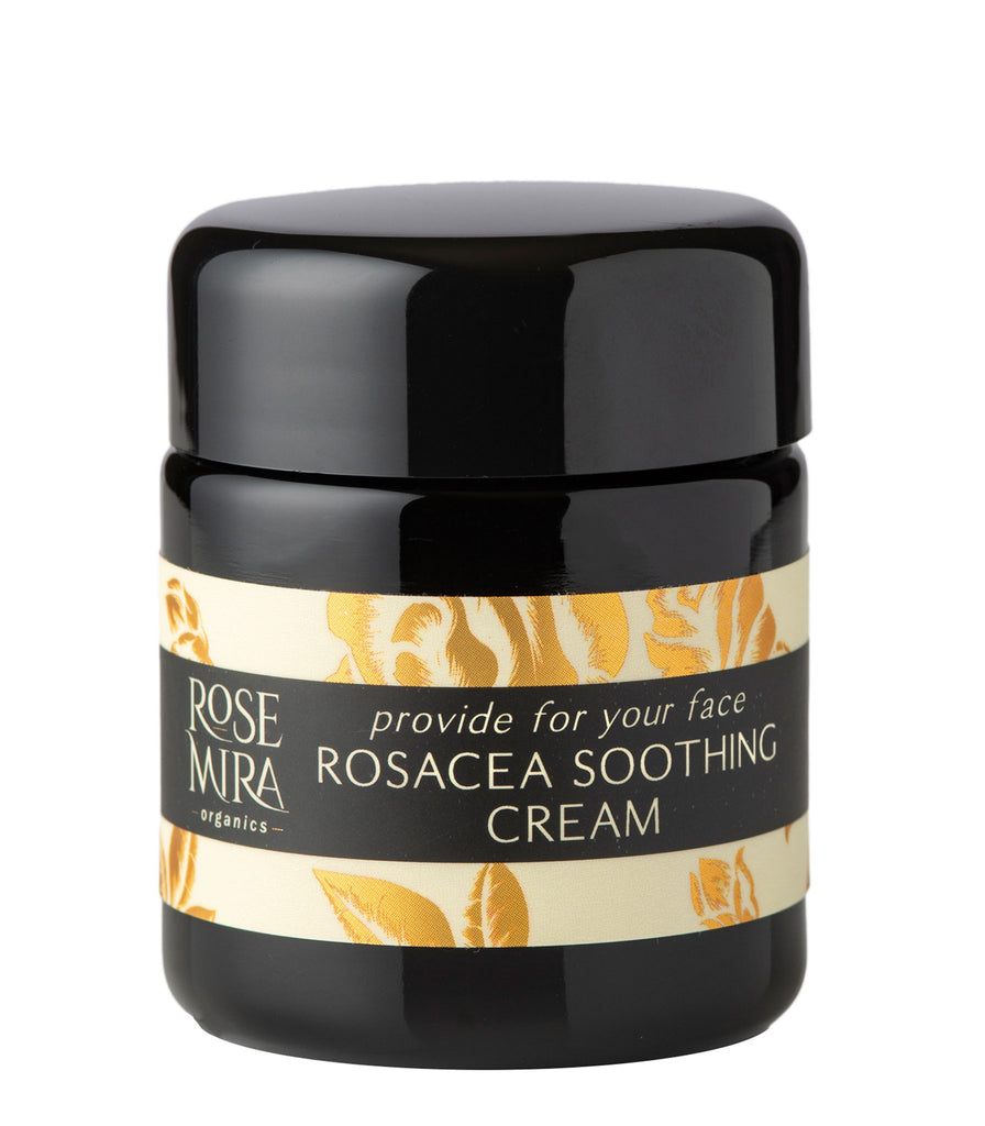 Provide for Your Face Soothing Cream for Rosacea and Sensitive Skin Bottle with gold and cream label